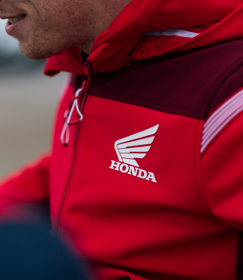 Veste Softshell Racing Rouge et Bordeaux