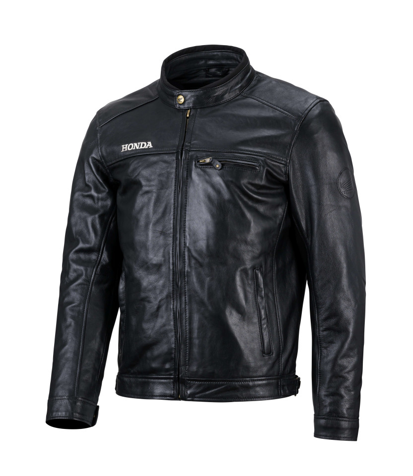 Blouson Cuir Floride Noir