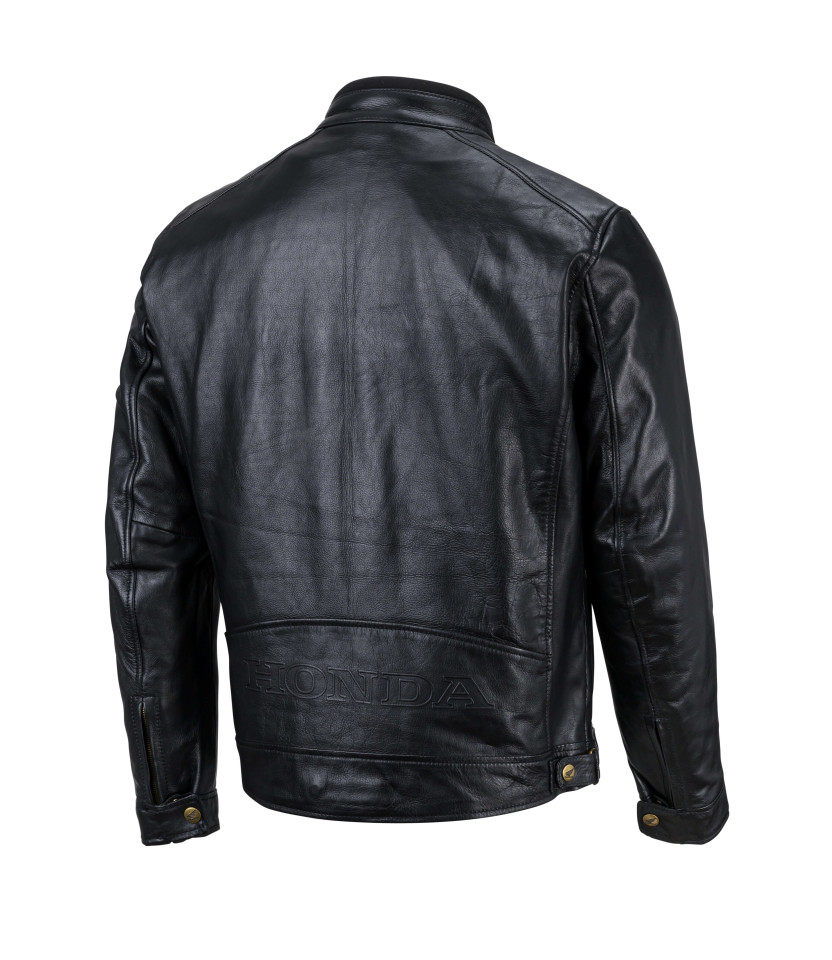 Blouson Cuir Floride Noir