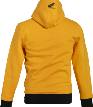Sweat à capuche Monkey jaune