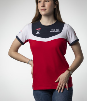 T-shirt Femme racing tricolore F.C.C. TSR Honda France