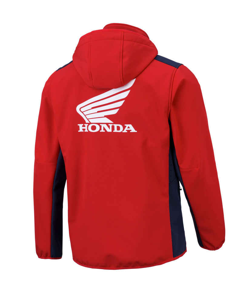 Veste Softshell Racing Rouge et Bordeaux