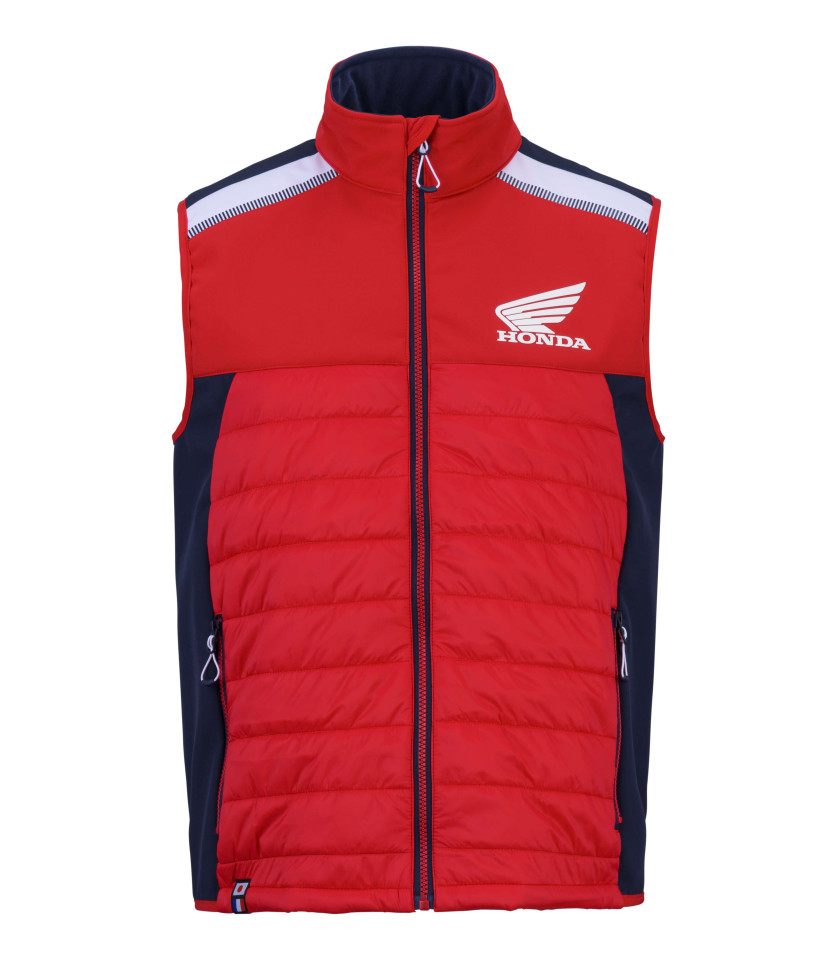 Bodywarmer Racing Rouge et Bordeaux