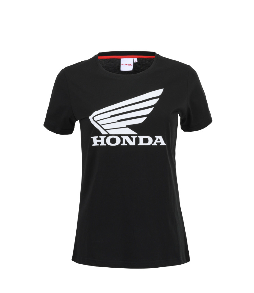 T-Shirt Core Rouge Femme aile Honda