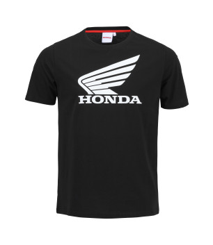 T-shirt Core Noir aile Honda