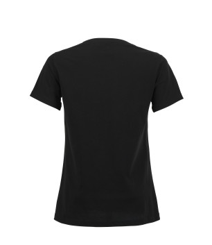 T-Shirt Core Noir Femme aile Honda