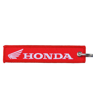 Porte-clés remove before flight brodé Japonais Honda